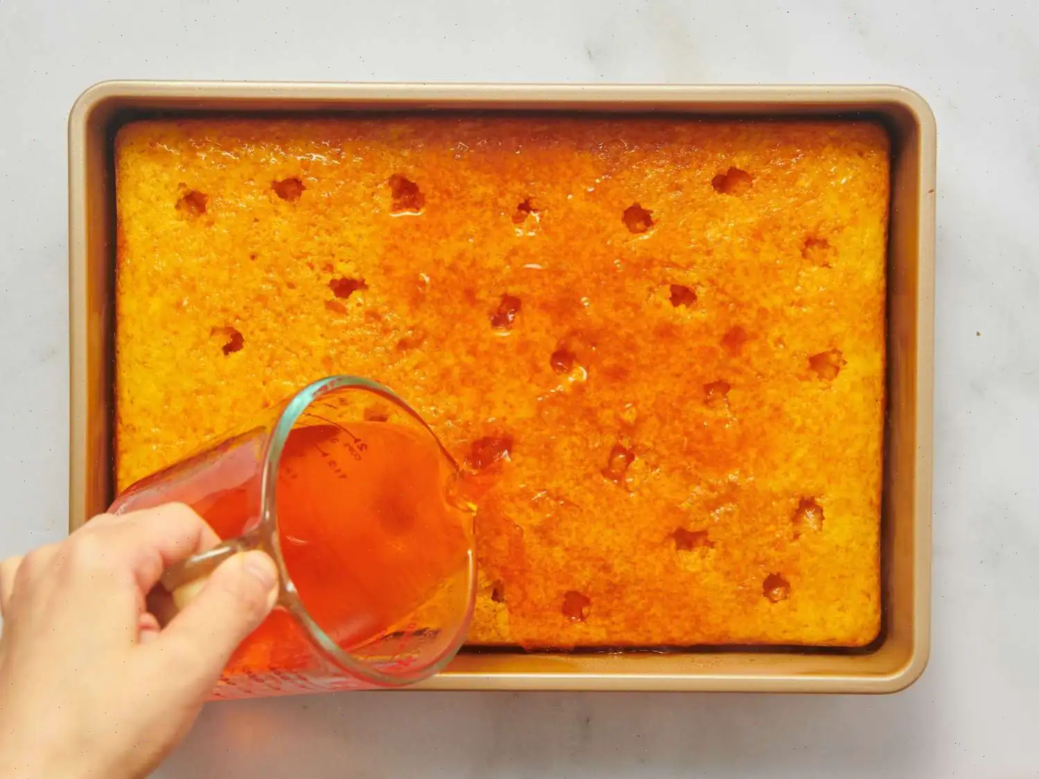 Orange Creamsicle Sheet Cake Recipe
