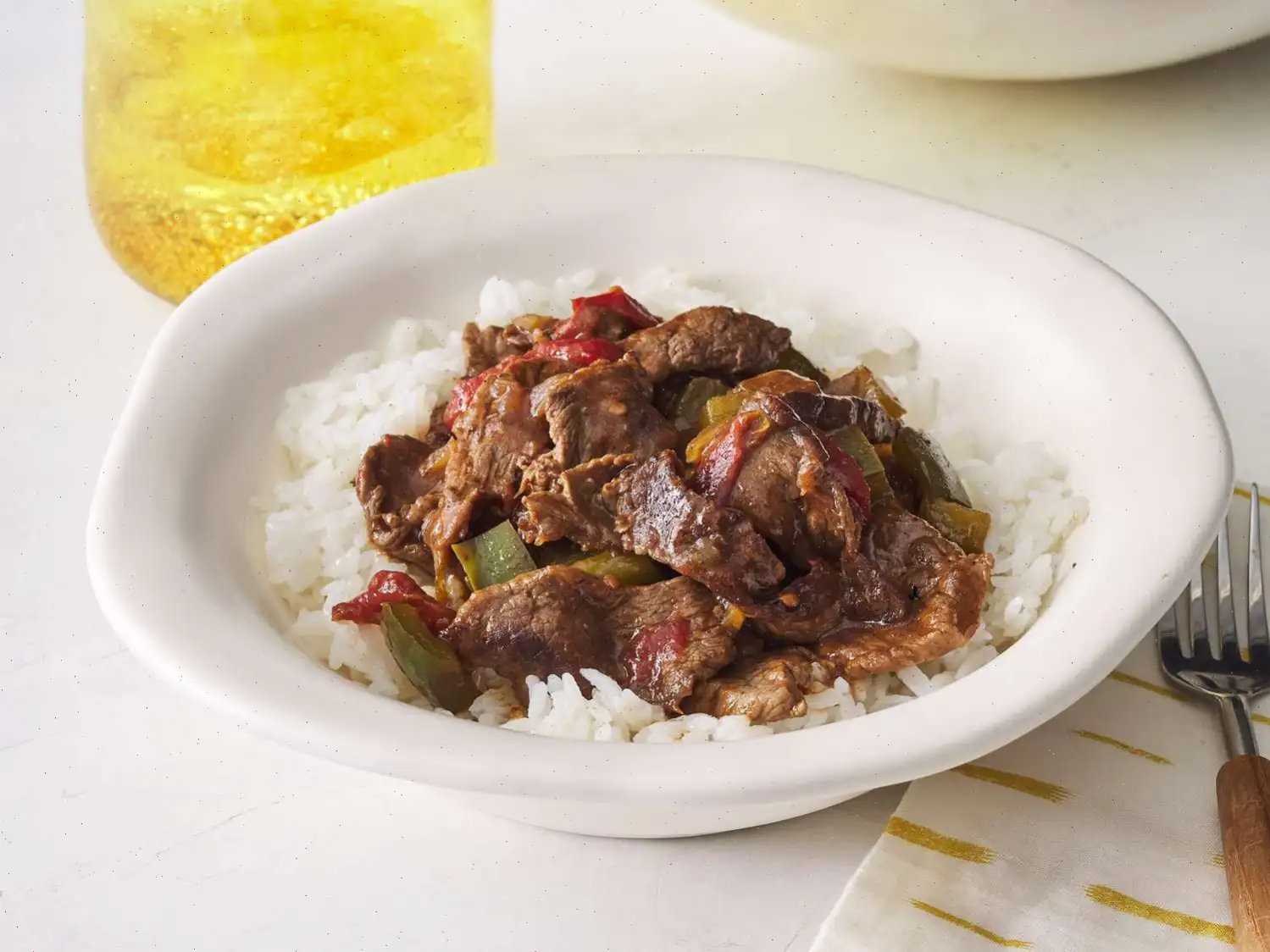 Slow Cooker Pepper Steak Recipe