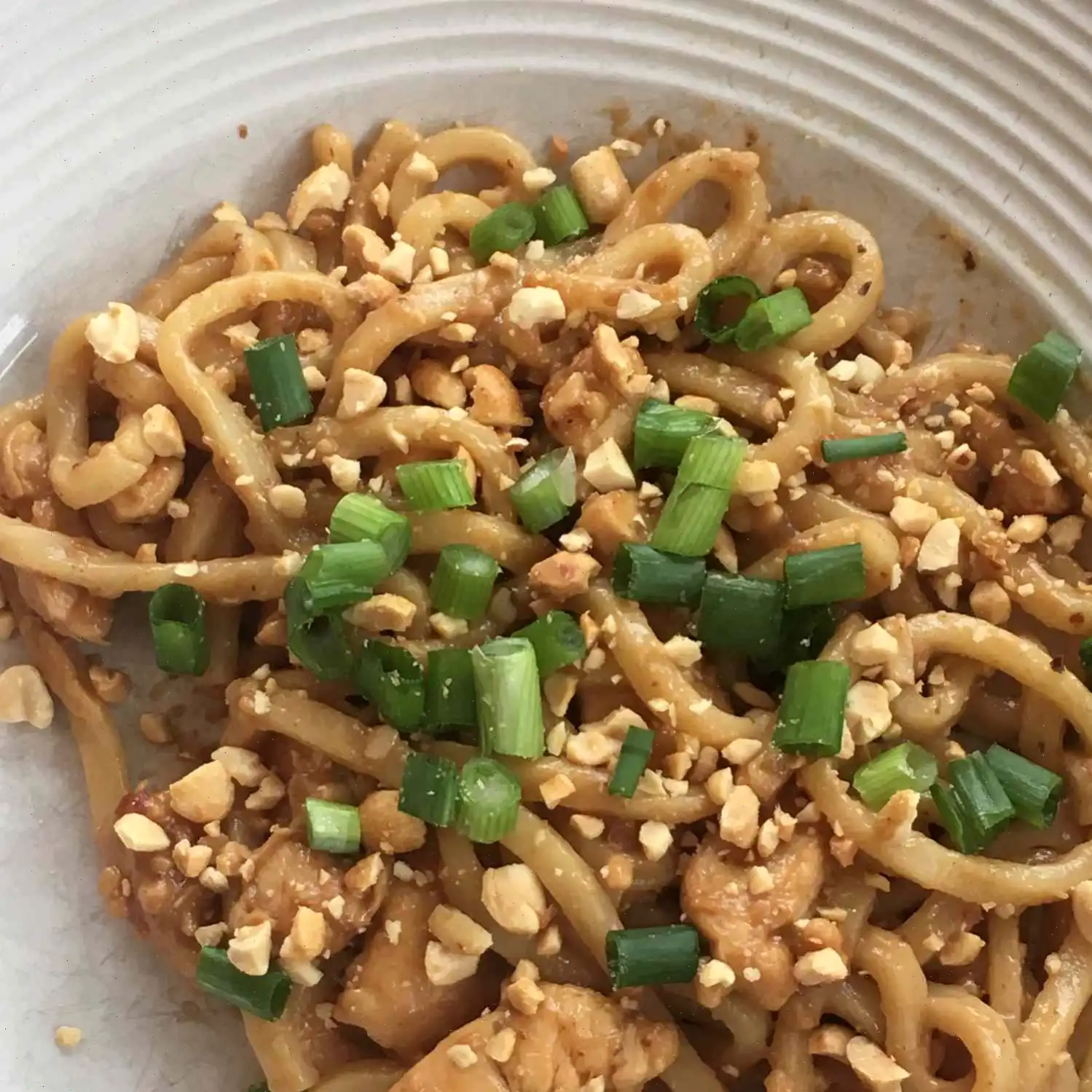 Udon Peanut Butter Noodles Recipe