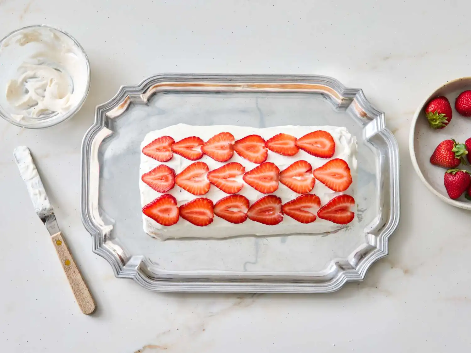 Strawberry Tiramisu Roll Recipe