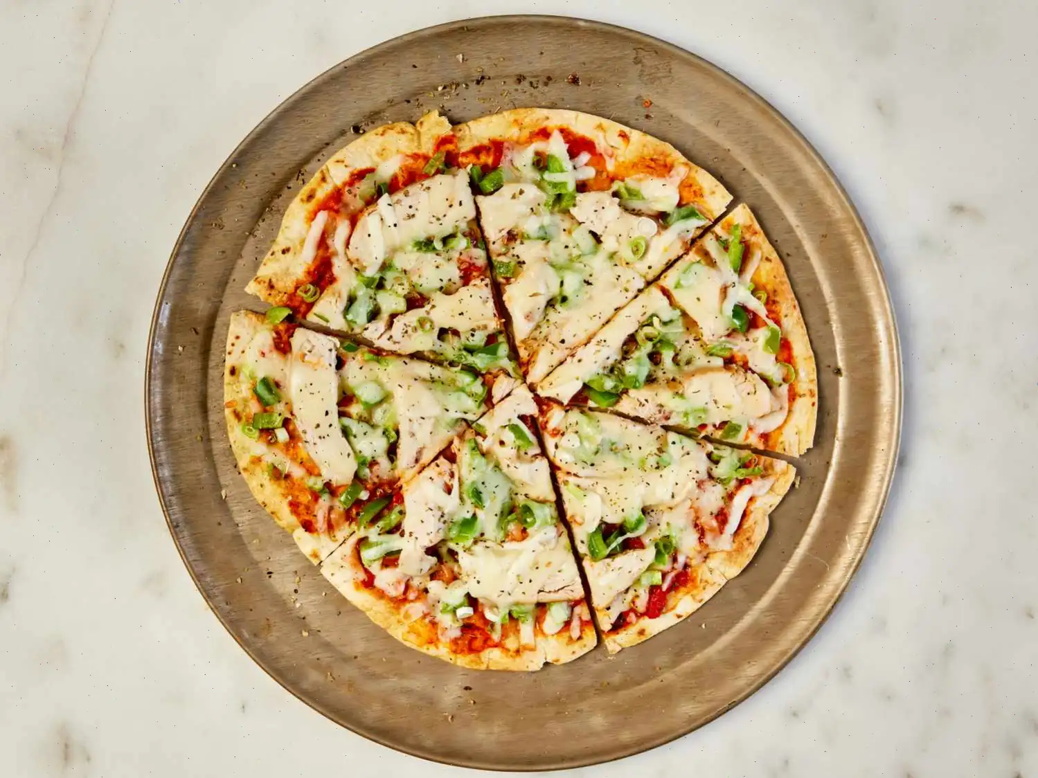 Easy Tortilla Pizza Recipe