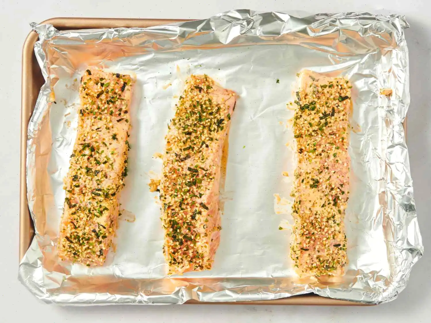 4-Ingredient Furikake Salmon Recipe