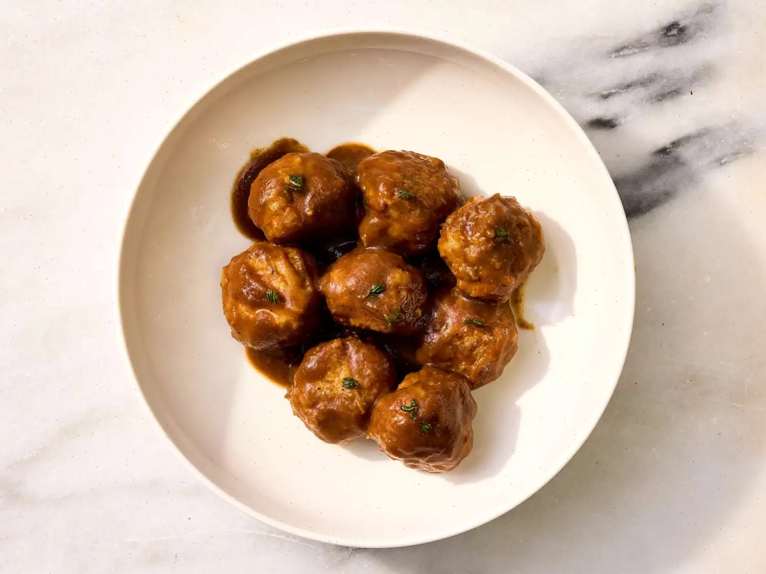 Slow Cooker Chicken Apple Butter Meatballs Recipe