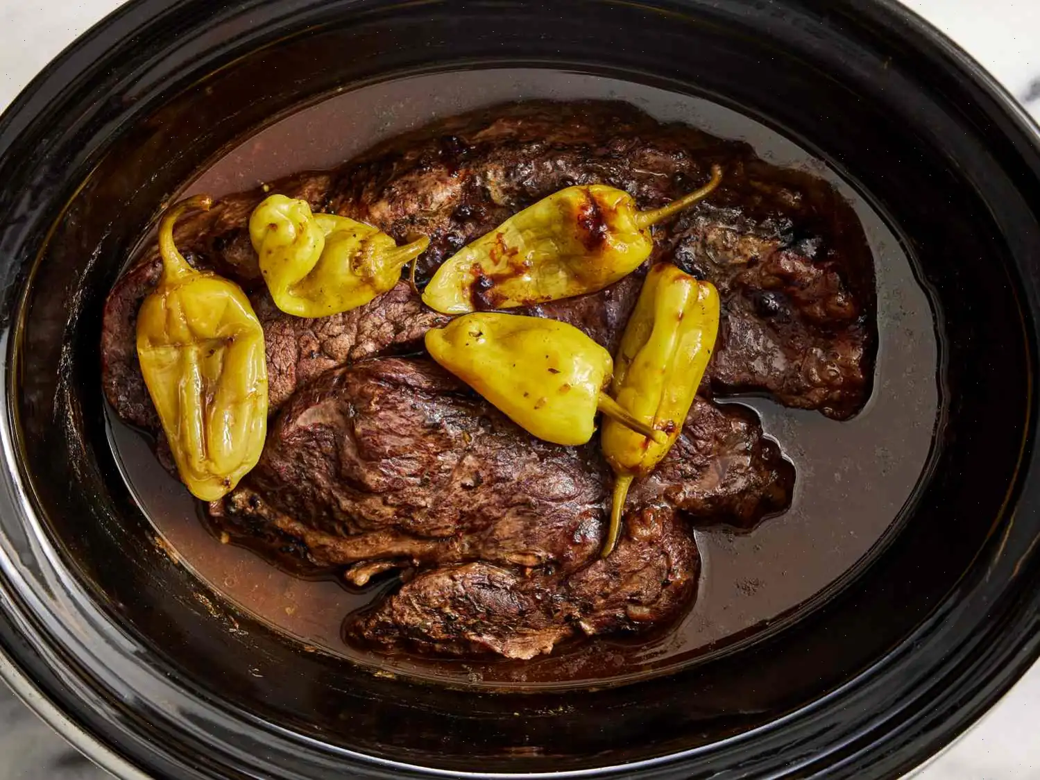 Mississippi Roast (Slow Cooker Pepperoncini Pot Roast) Recipe