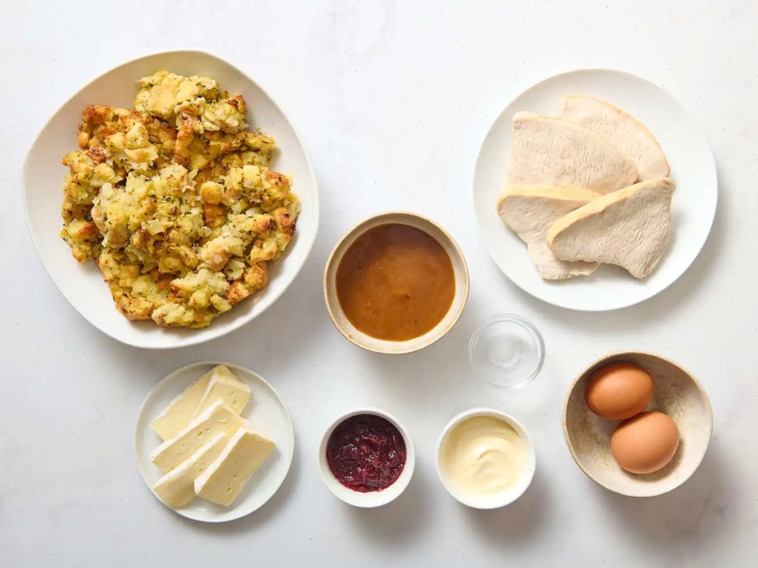 Smashed Stuffing Sandwich