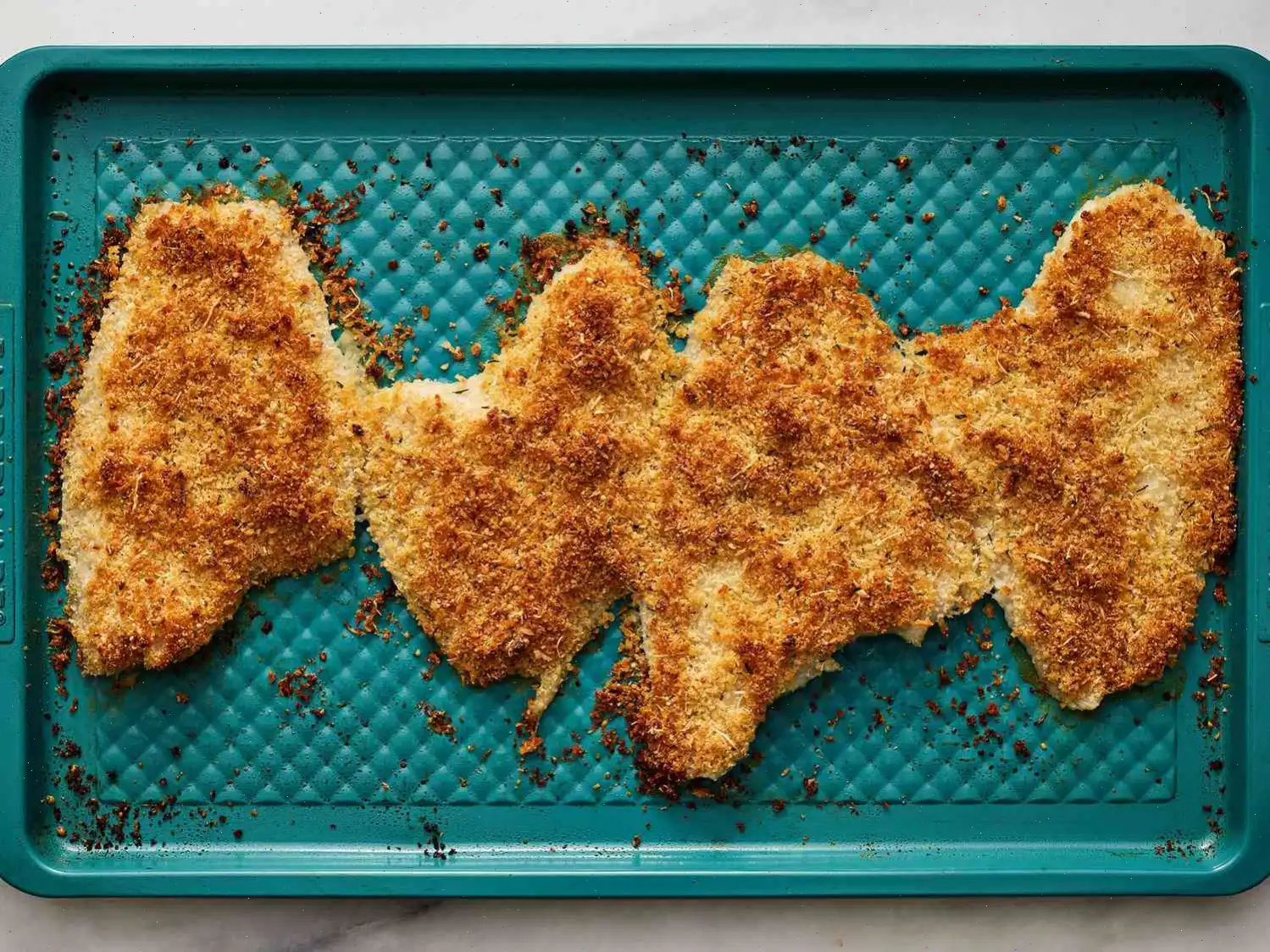 Baked Flounder with Panko and Parmesan Recipe