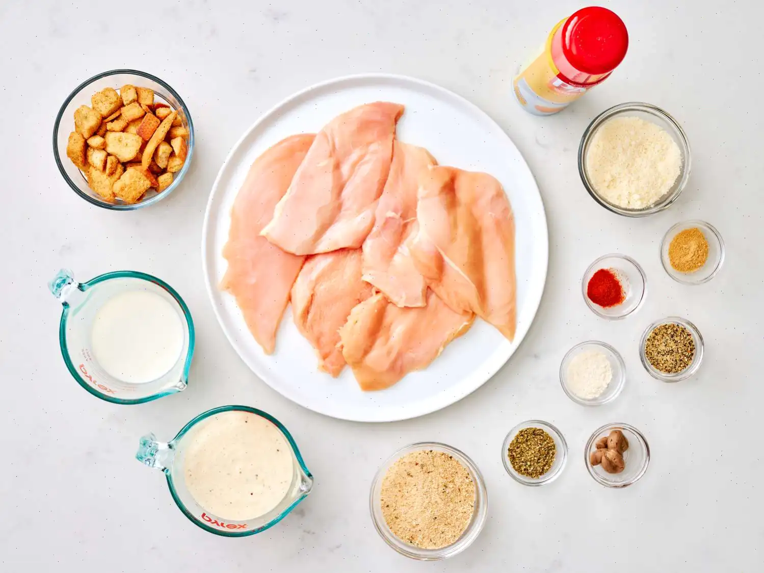 Crispy Caesar Chicken Cutlets Recipe