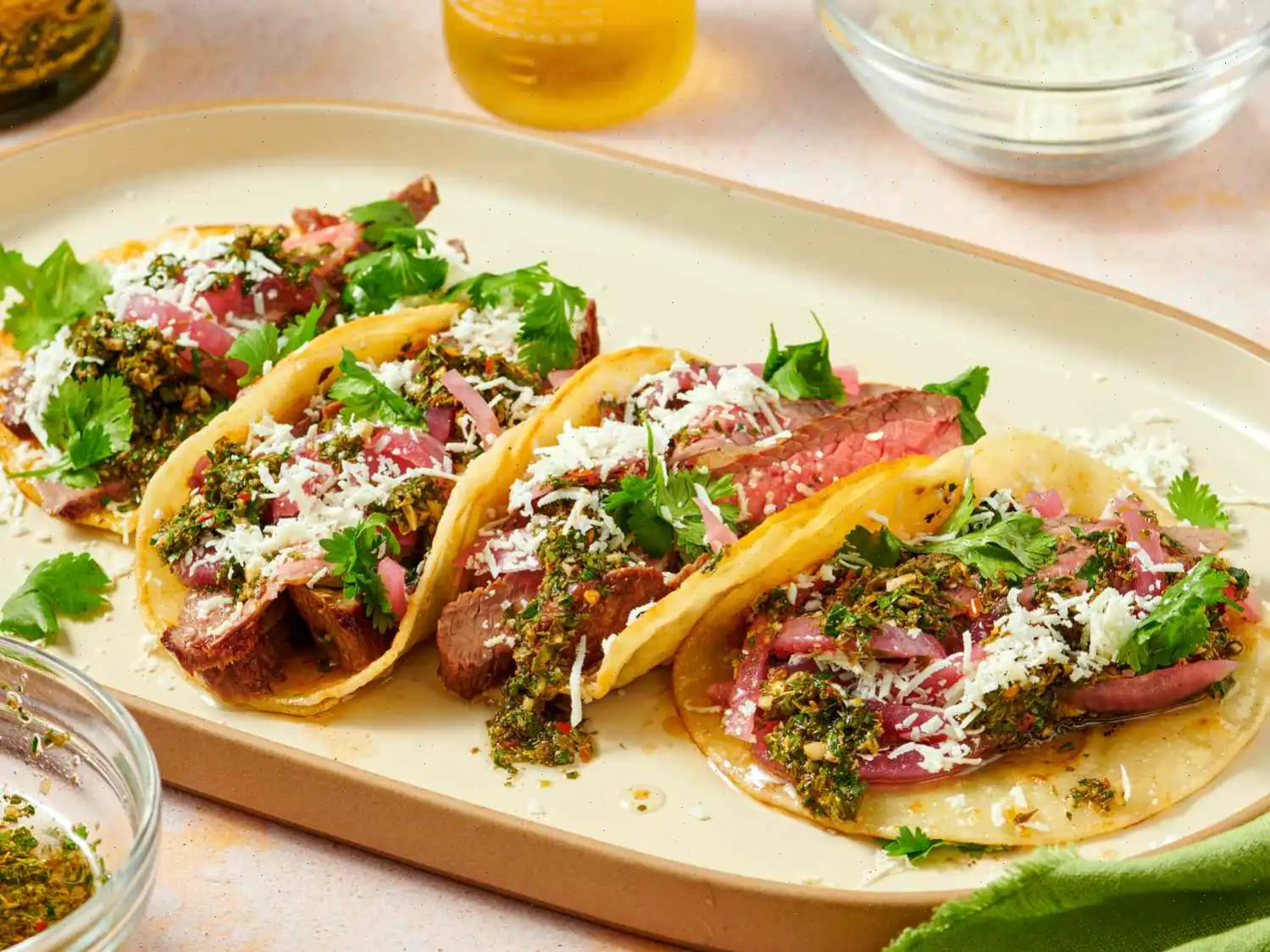 Chimichurri Steak Tacos Recipe