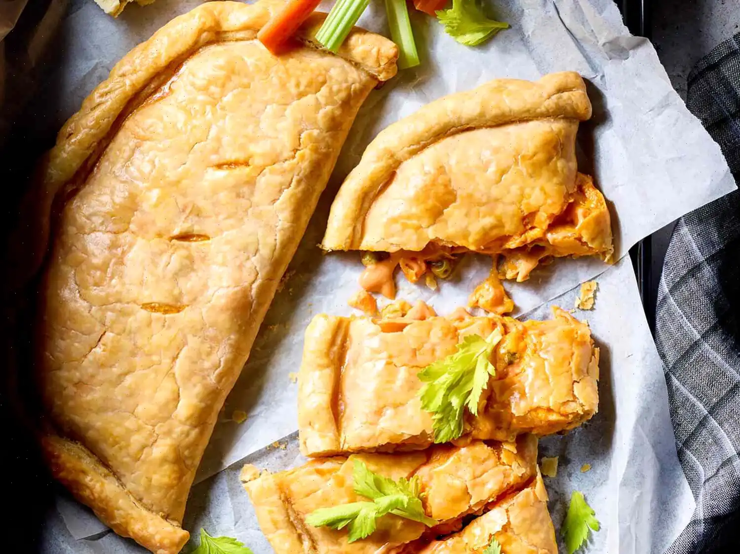 Buffalo Chicken Calzones Recipe