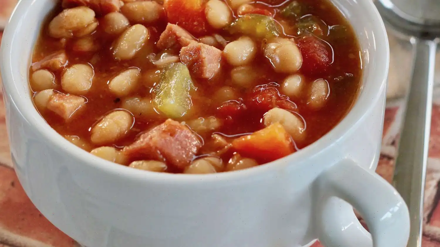 Instant Pot Double Bean and Ham Soup Recipe