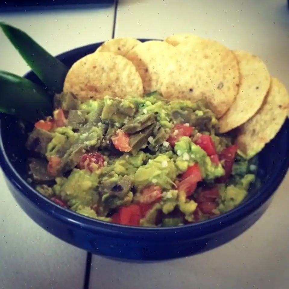 Guacamole with Nopales (Mexican Cactus) Recipe