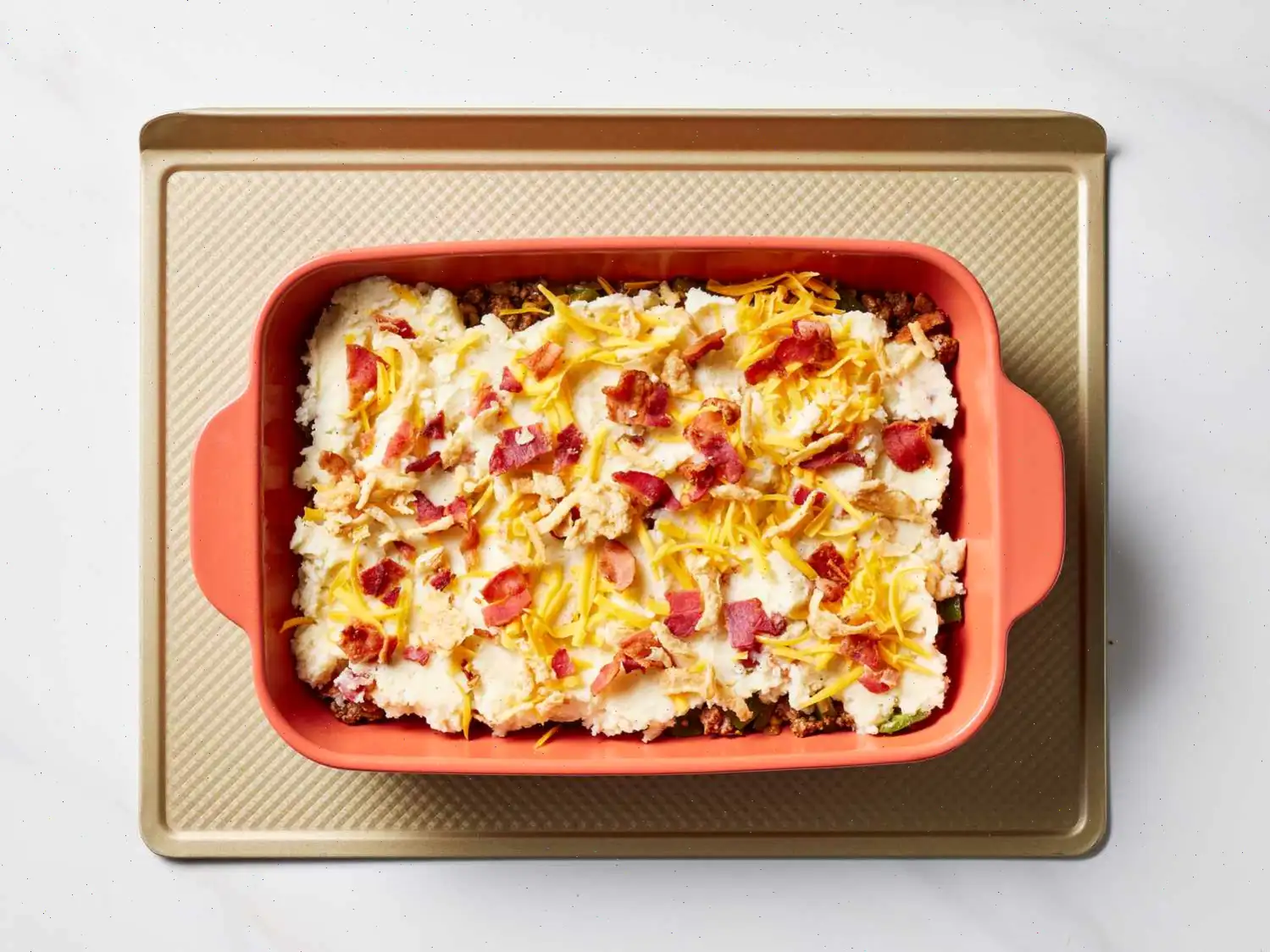 Cowboy Mashed Potato Casserole Recipe