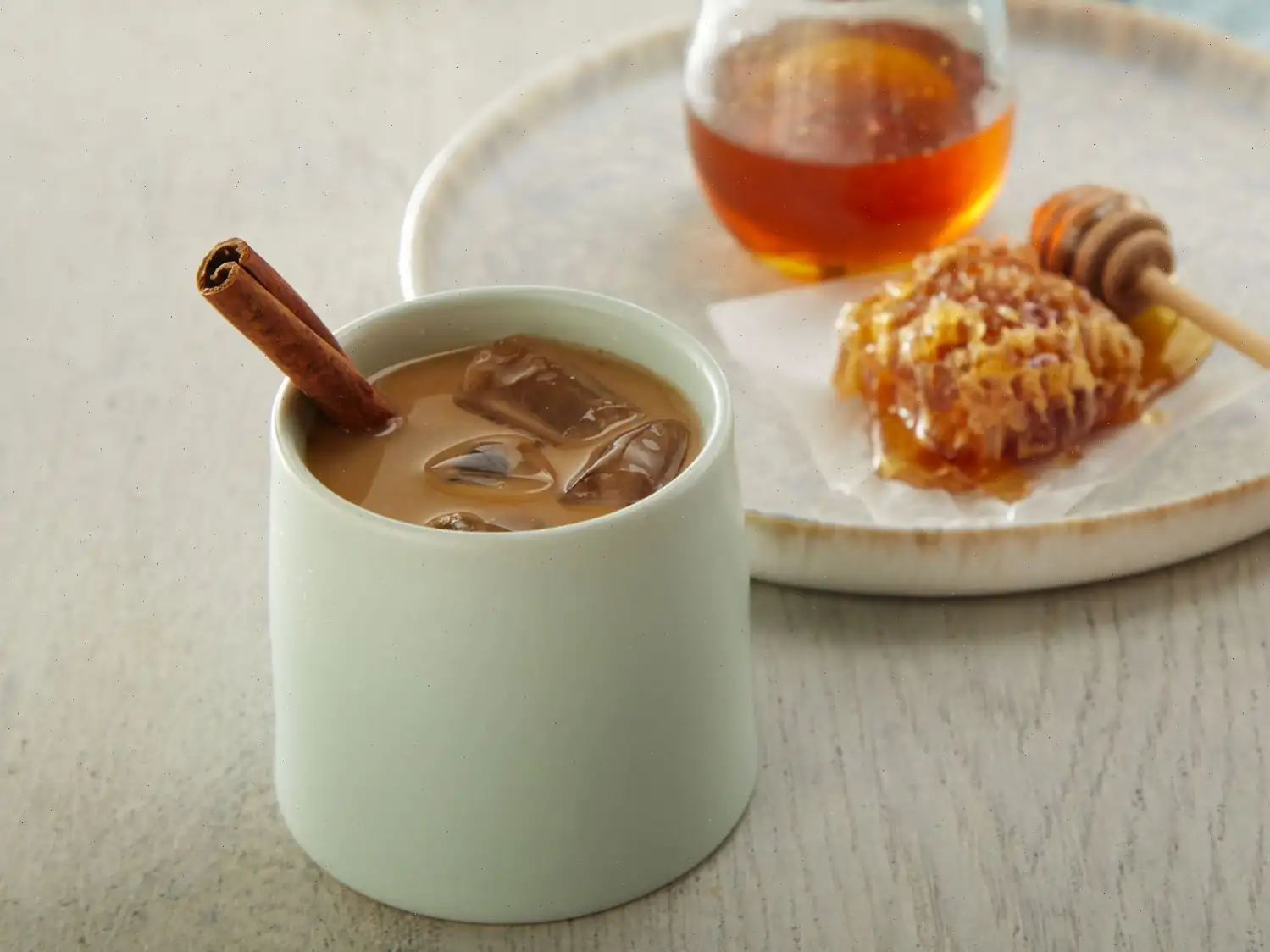 Iced Cinnamon Honey Latte Recipe