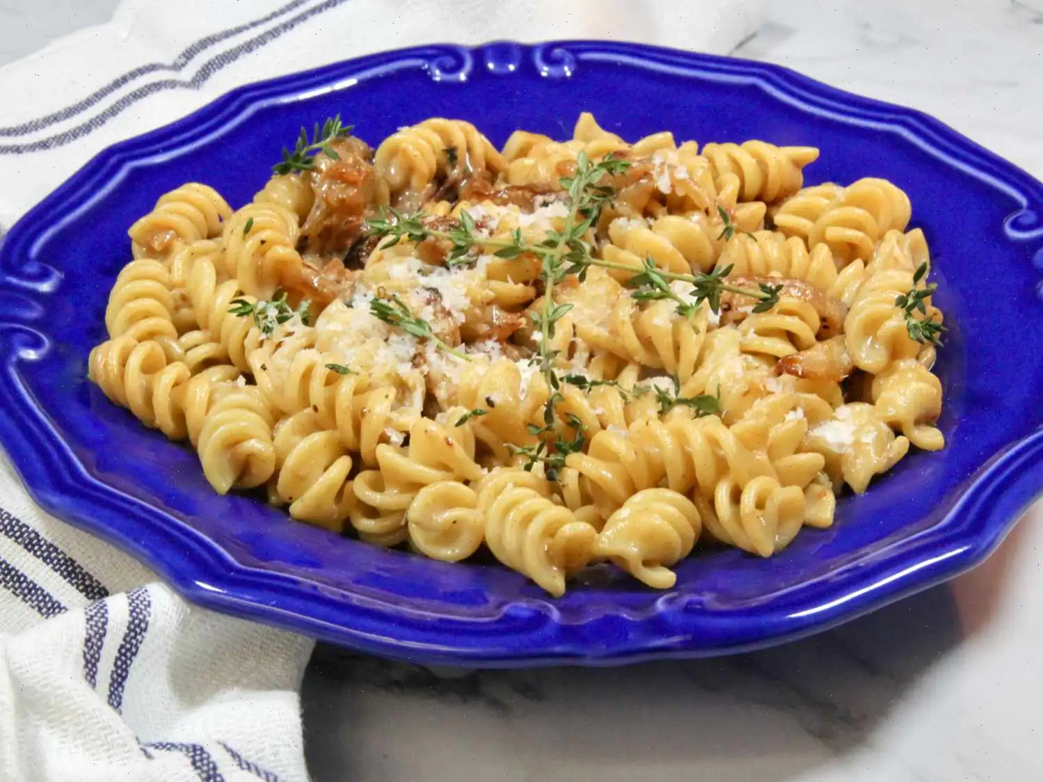Creamy Caramelized Onion Pasta Recipe