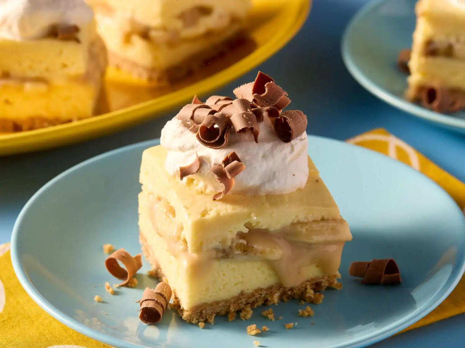 Banoffee Cheesecake Bars Recipe