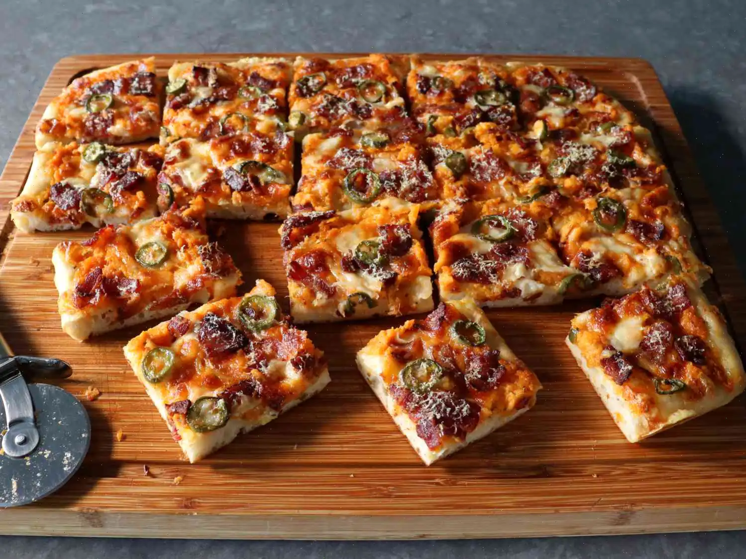 Sweet Potato and Bacon Pizza Recipe