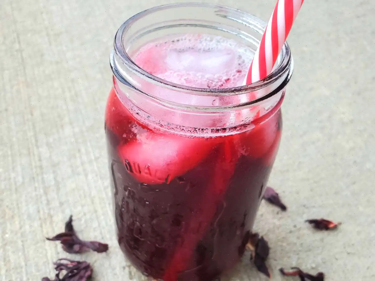 Agua de Jamaica (Iced Hibiscus Tea) Recipe