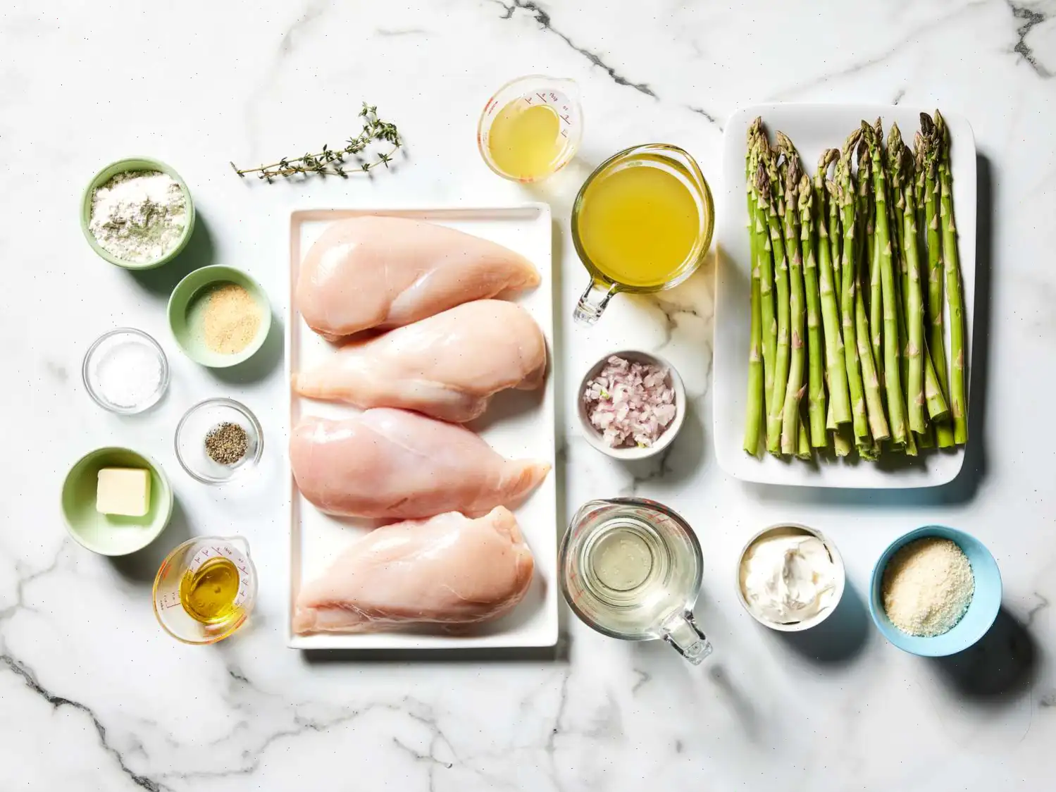 Creamy Chicken And Asparagus Bake Recipe