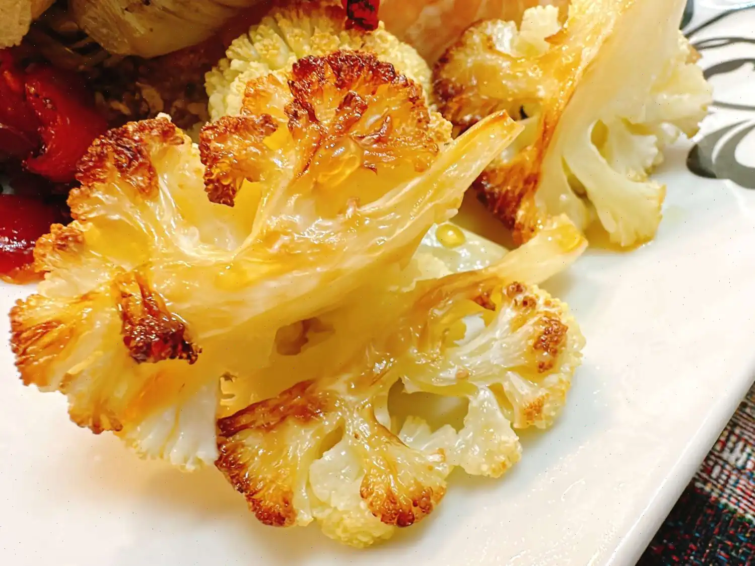 Hot Honey Roasted Cauliflower Recipe