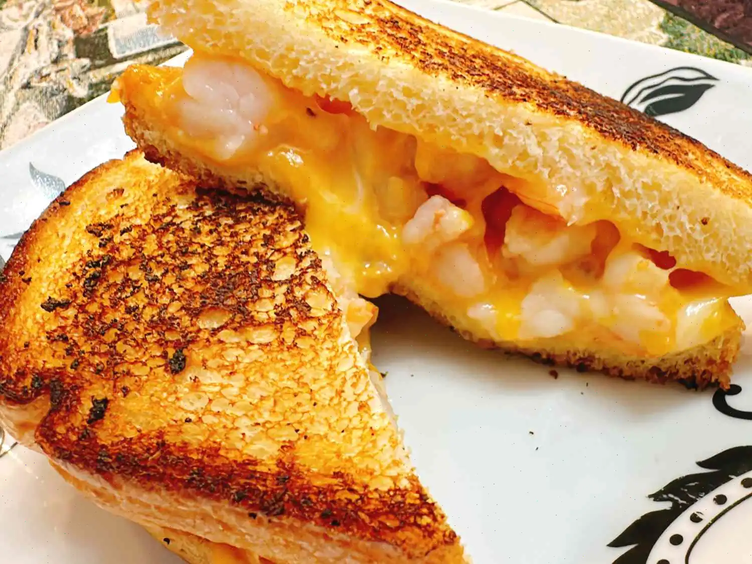 Shrimp Grilled Cheese Sandwich Recipe