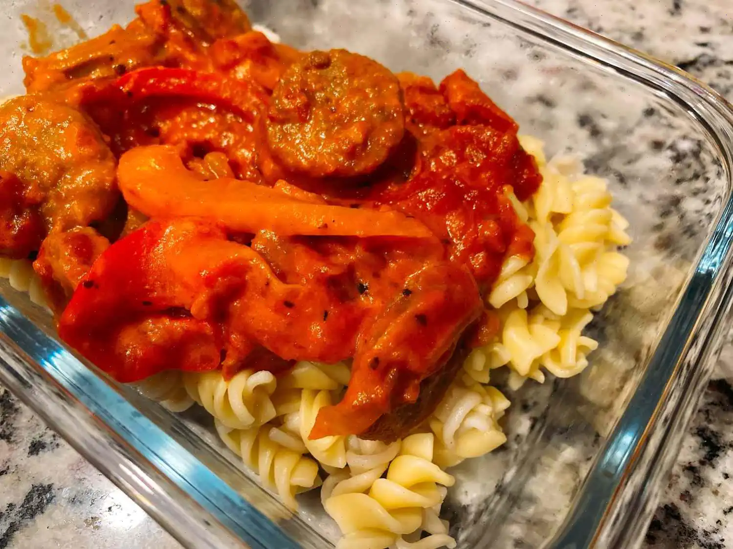Sweet and Spicy Sausage and Pepper Pasta Recipe