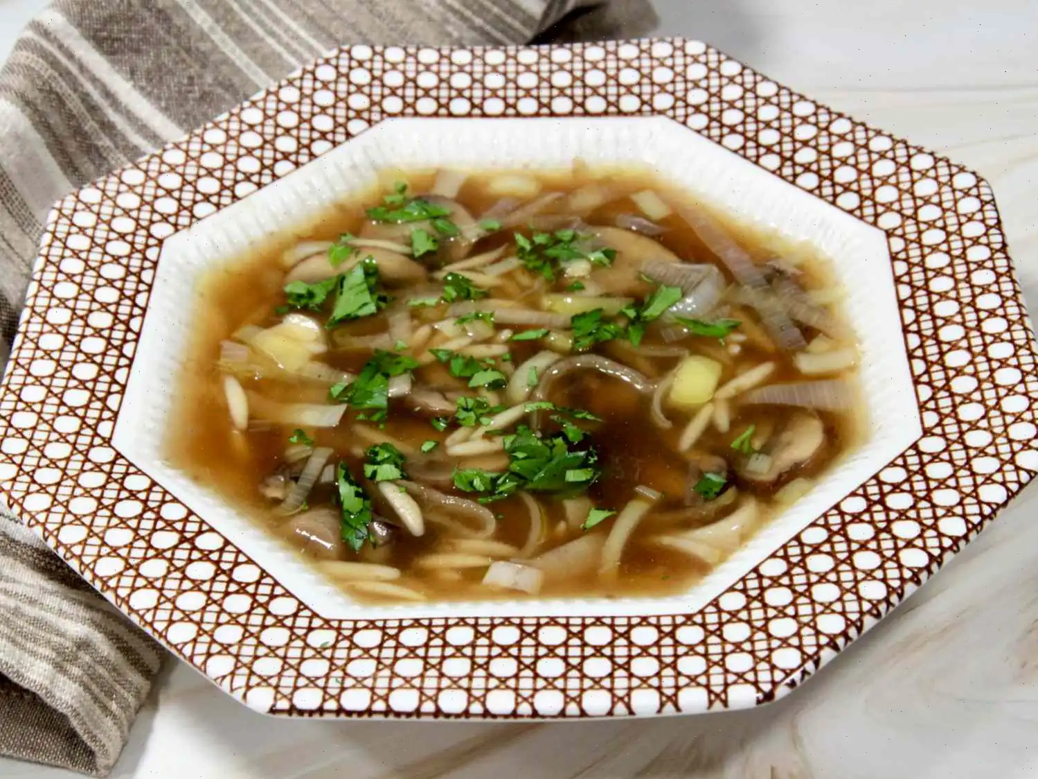 Mushroom and Leek Soup Recipe