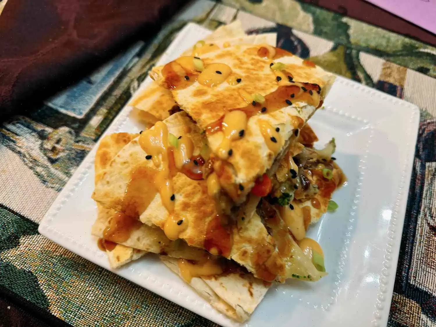 Teriyaki Steak Quesadillas Recipe