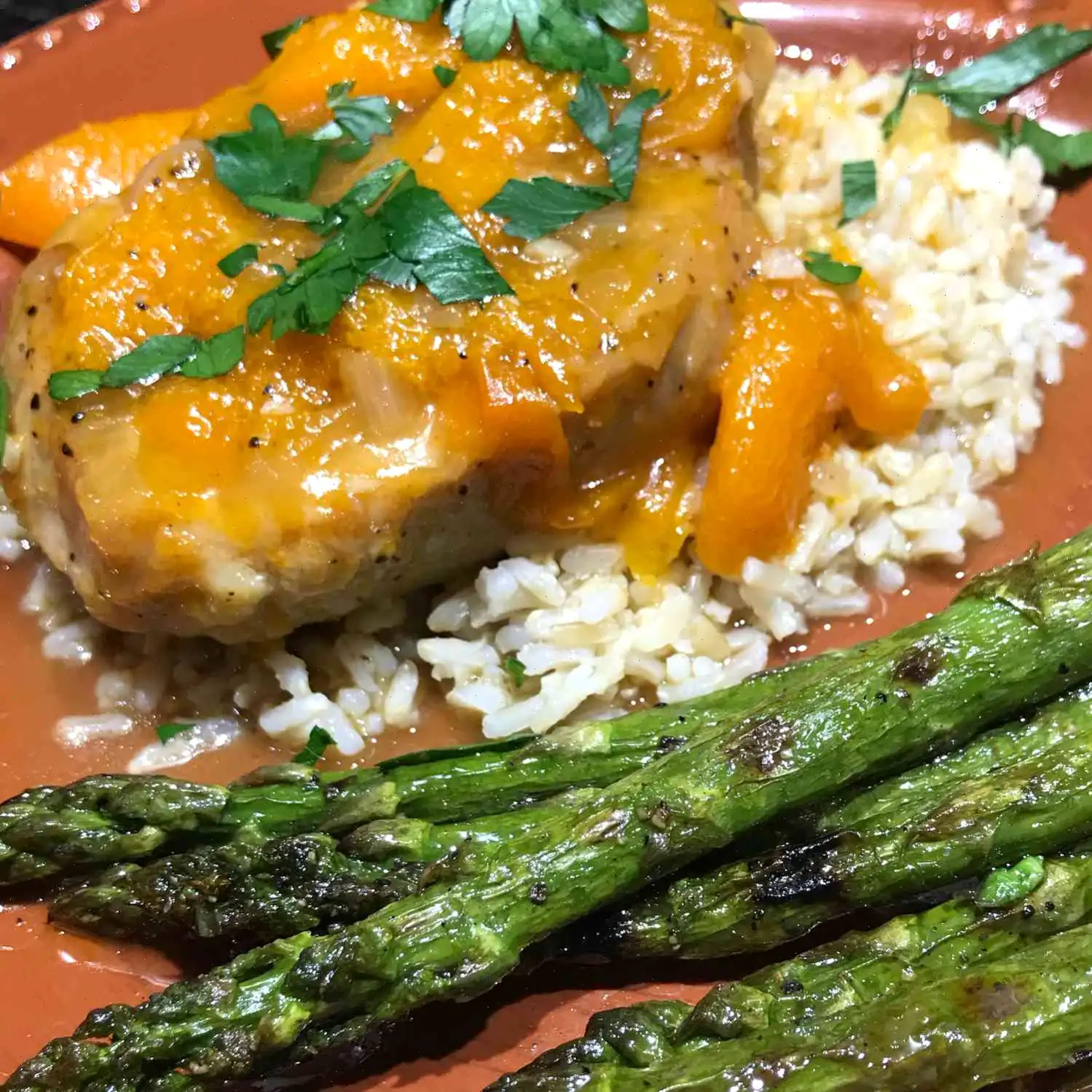 Honey Apricot Pork Chops Recipe