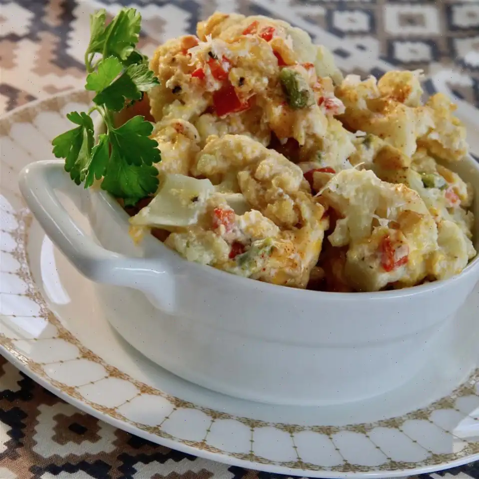 Cheesy Cauliflower Casserole Recipe