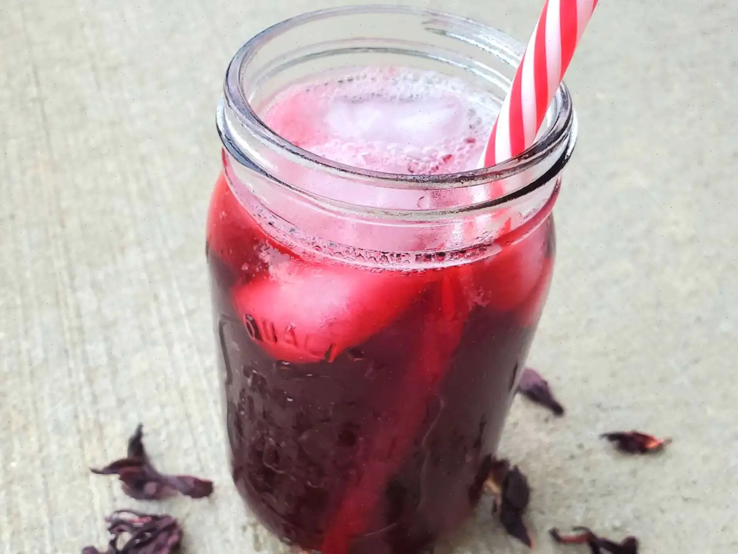 Agua de Jamaica (Iced Hibiscus Tea) Recipe