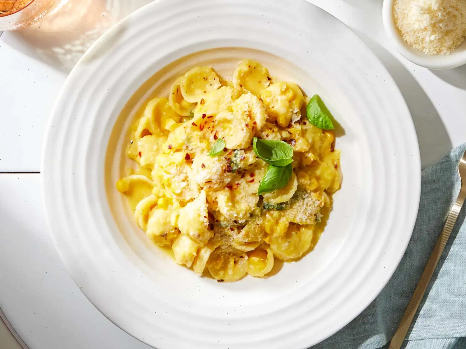 Creamy Corn Pasta Recipe