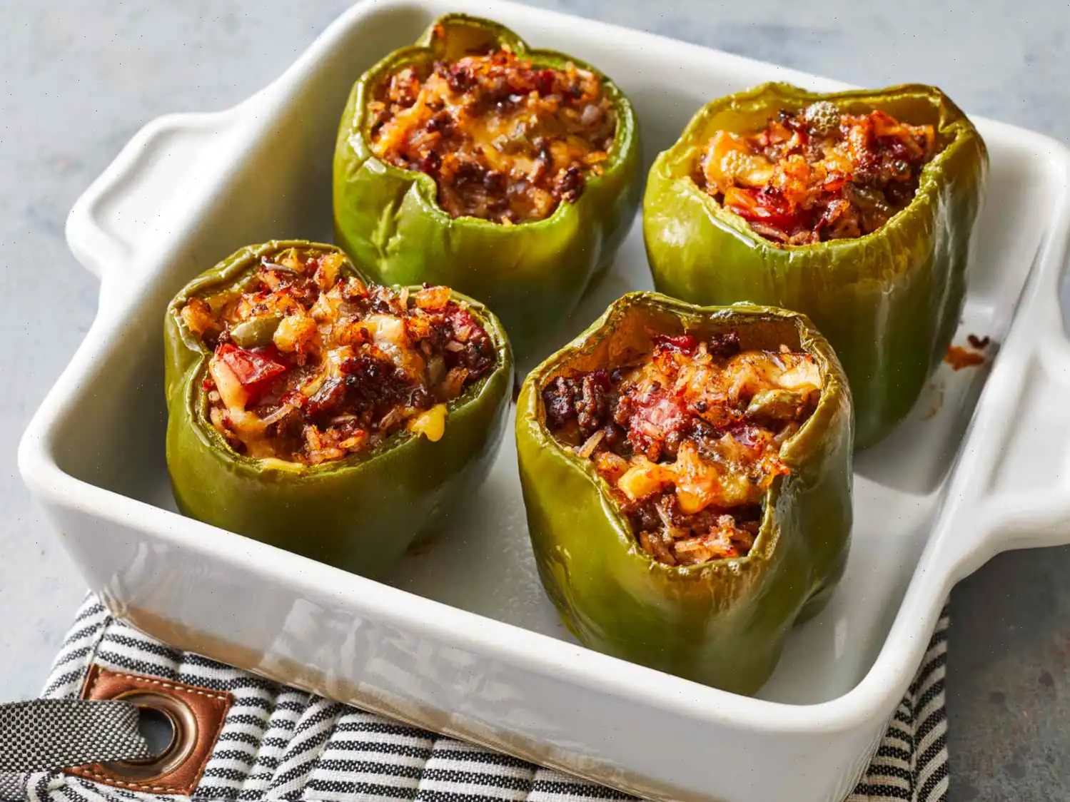Baked Stuffed Peppers Recipe