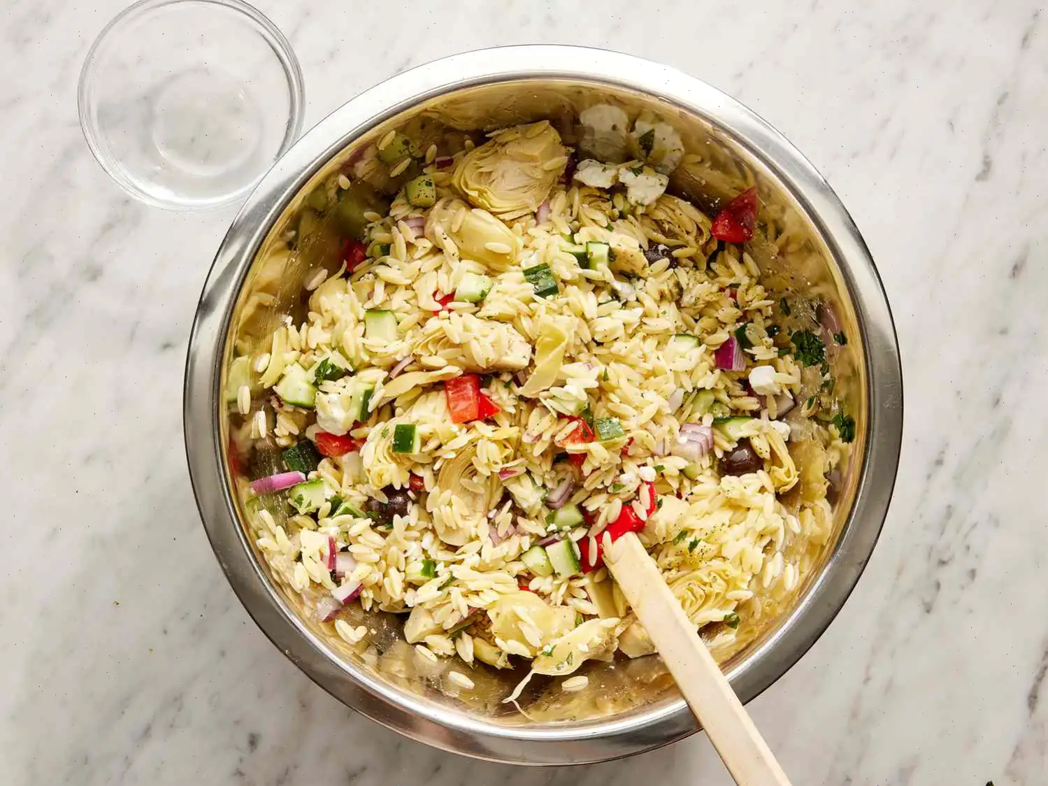 Greek Orzo Salad Recipe
