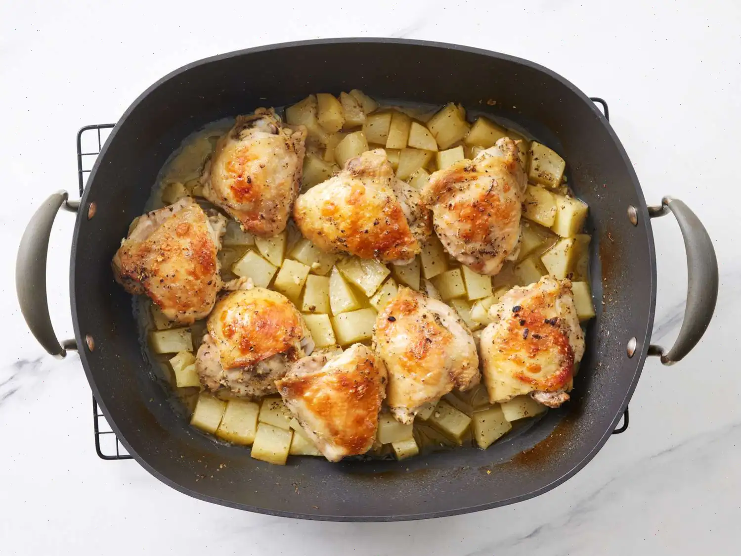 Greek Lemon Chicken and Potatoes Recipe