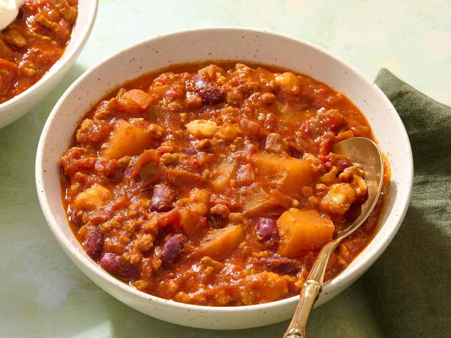 Turkey and Butternut Squash Chili Recipe