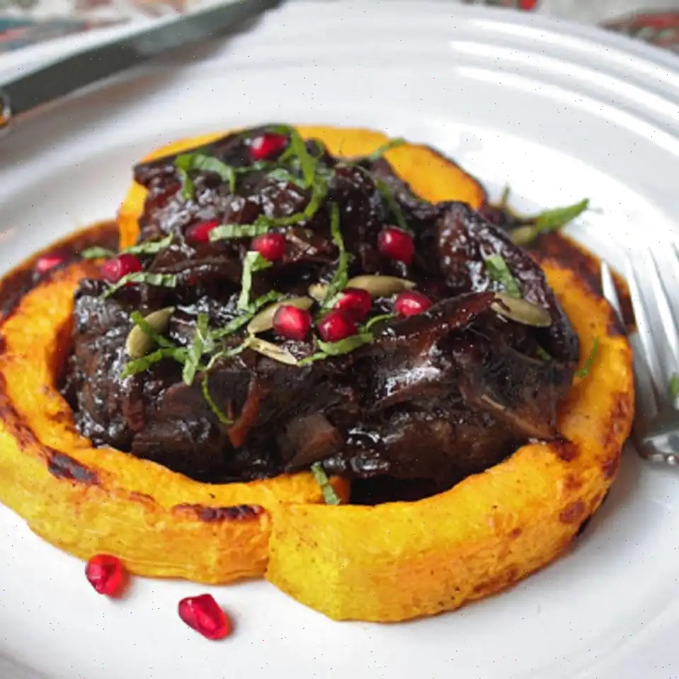 Lamb Braised in Pomegranate Recipe