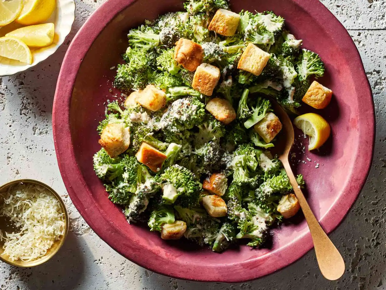 Broccoli Caesar Salad Recipe
