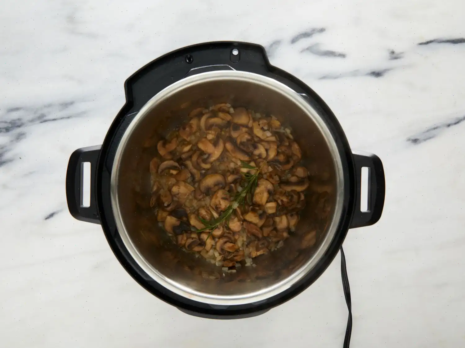 Instant Pot Mushroom Risotto Recipe