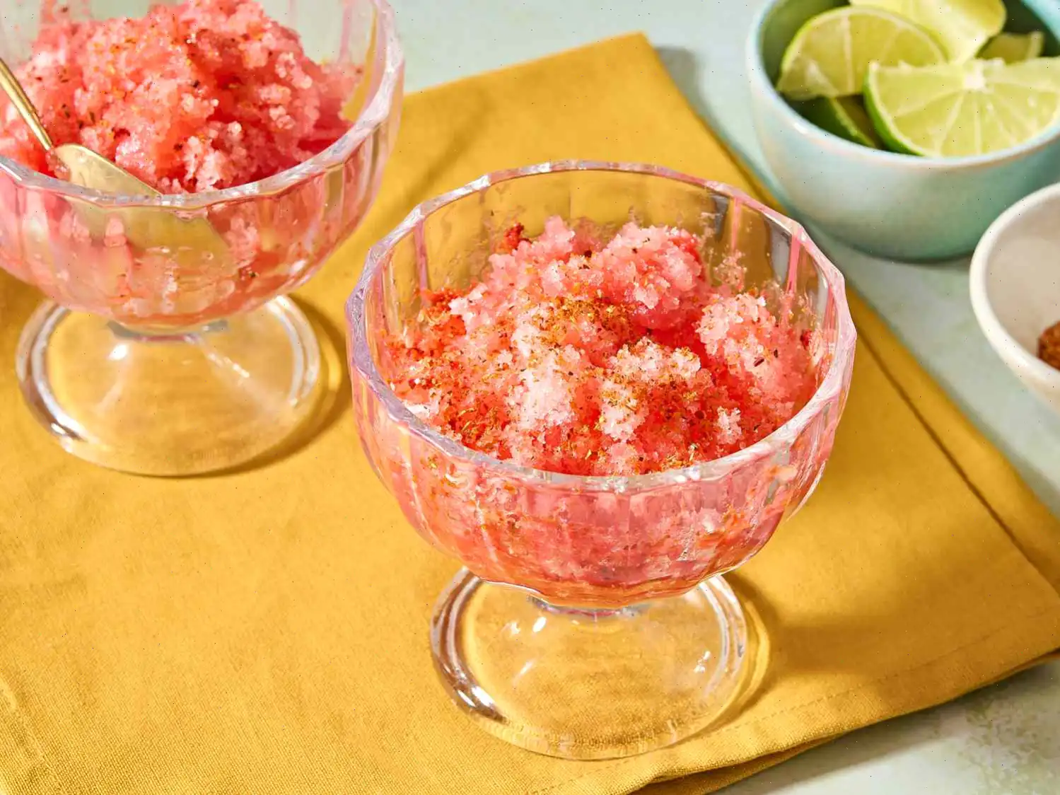 Watermelon Snow Cups Recipe