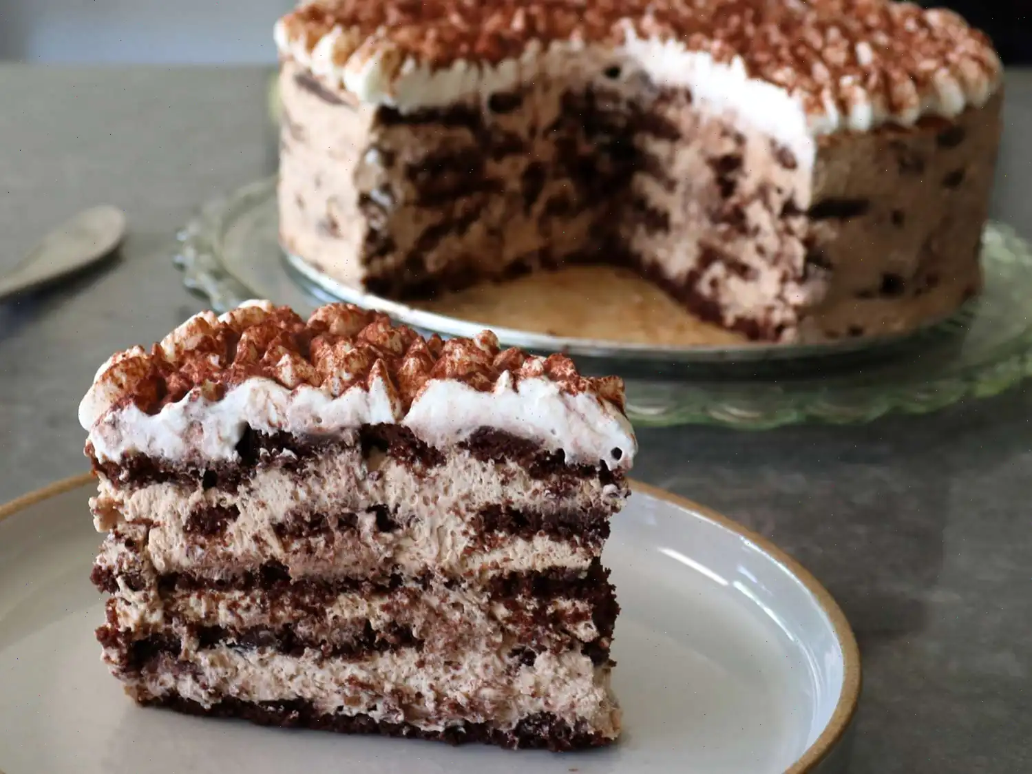 Mocha Chip Icebox Cake Recipe