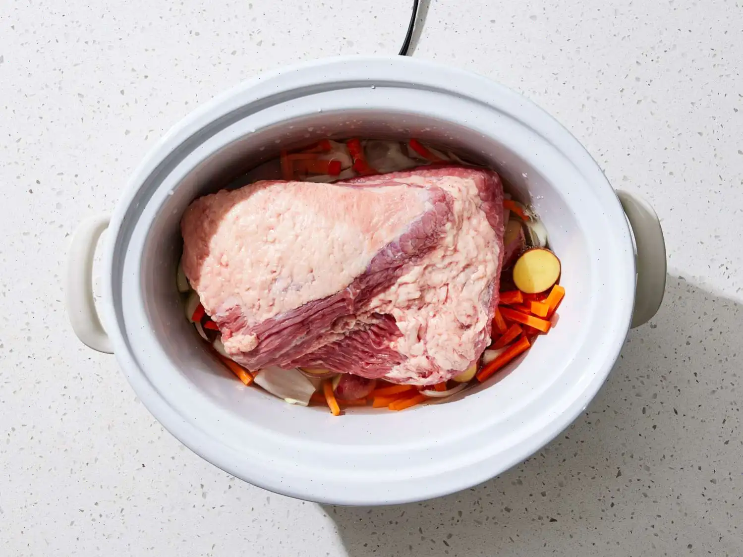 Slow-Cooker Corned Beef and Cabbage Recipe