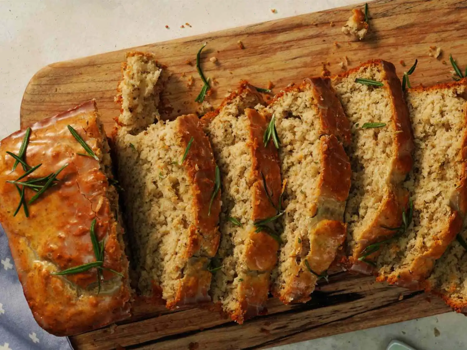 Rosemary-Garlic Beer Bread Recipe