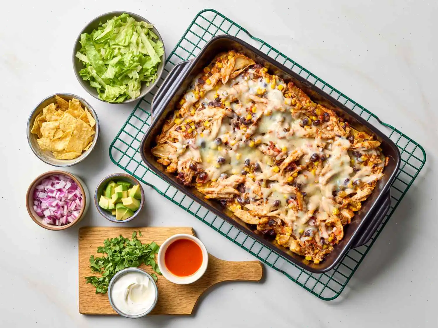 Chicken Taco Dump Dinner Recipe