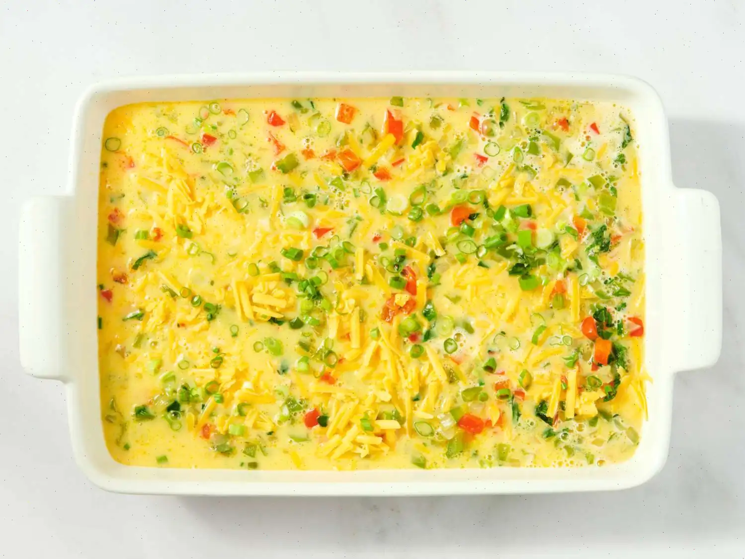 Veggie Breakfast Egg Bake Recipe