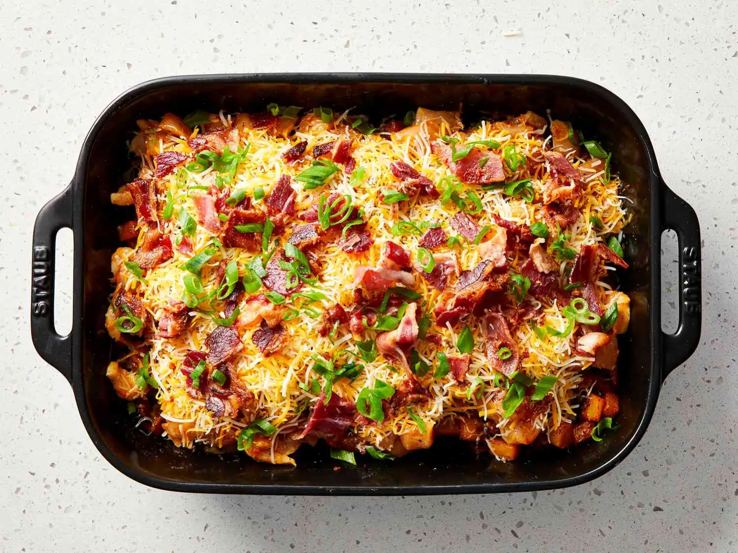 Buffalo Chicken and Roasted Potato Casserole Recipe