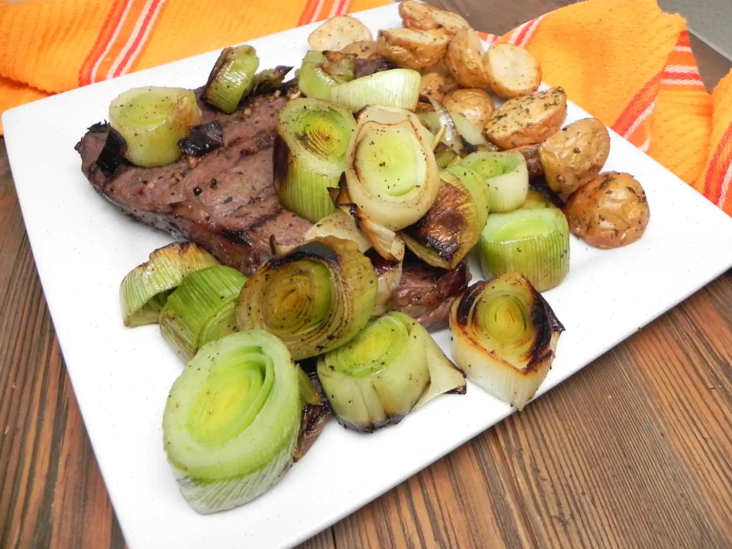 Easy Sauteed Leeks Recipe