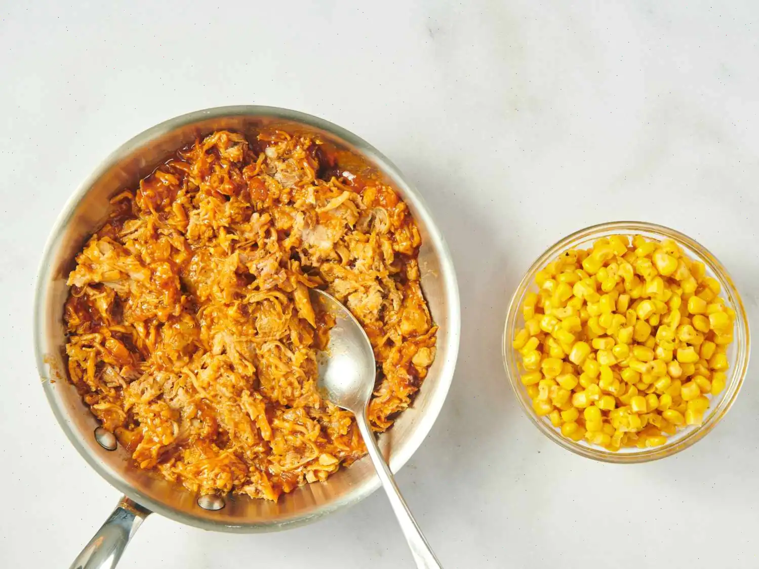 State Fair Pulled Pork and Cornbread Crouton Salad Recipe