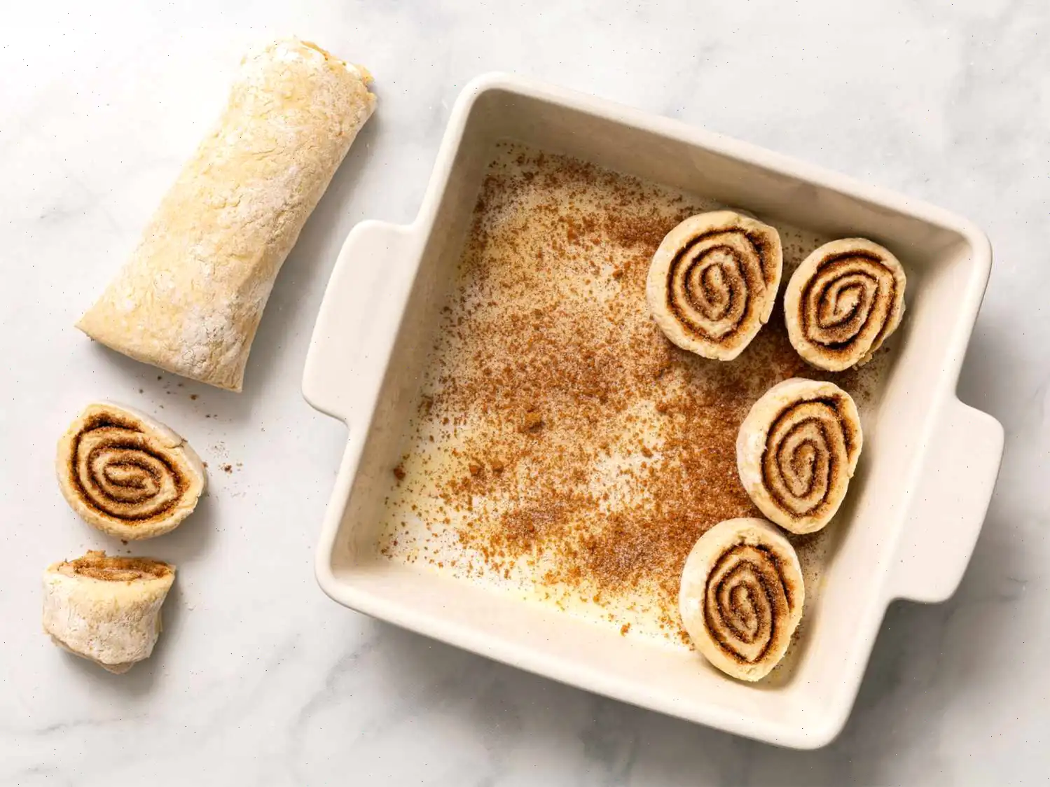 Receta Rápida de Rollos de Canela