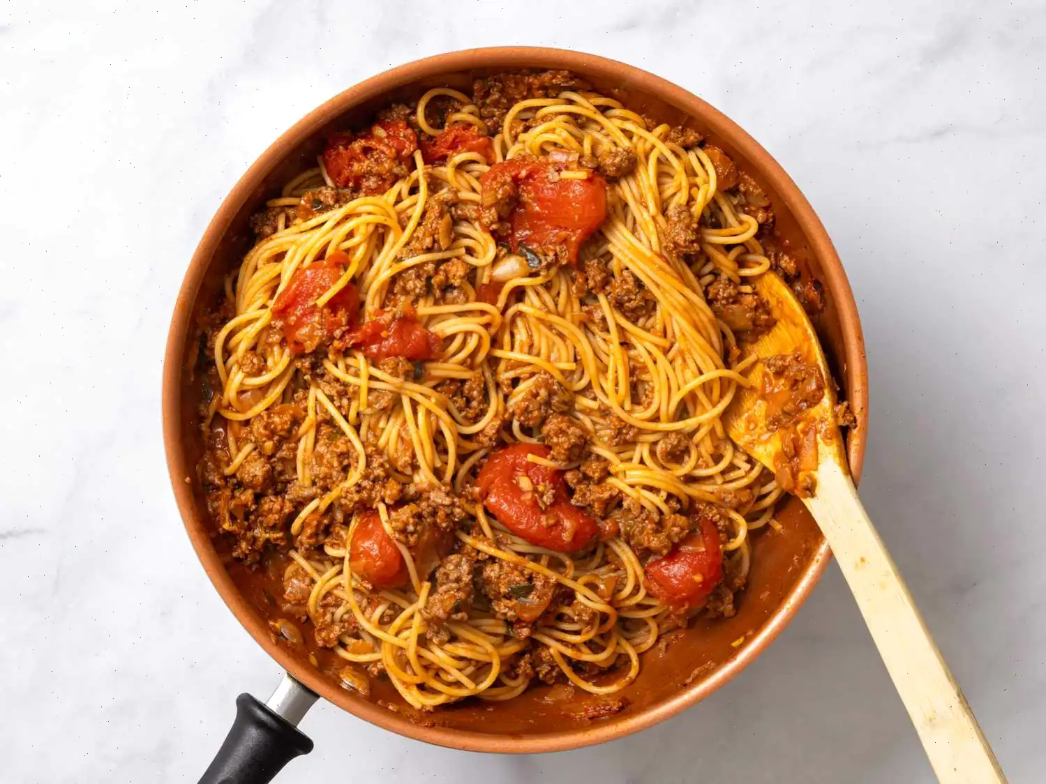Camp David Spaghetti with Italian Sausage Recipe
