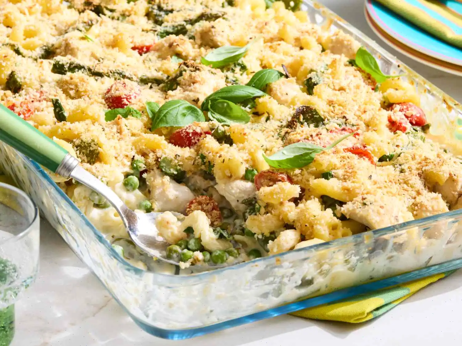 Chicken Primavera Pasta Bake Recipe